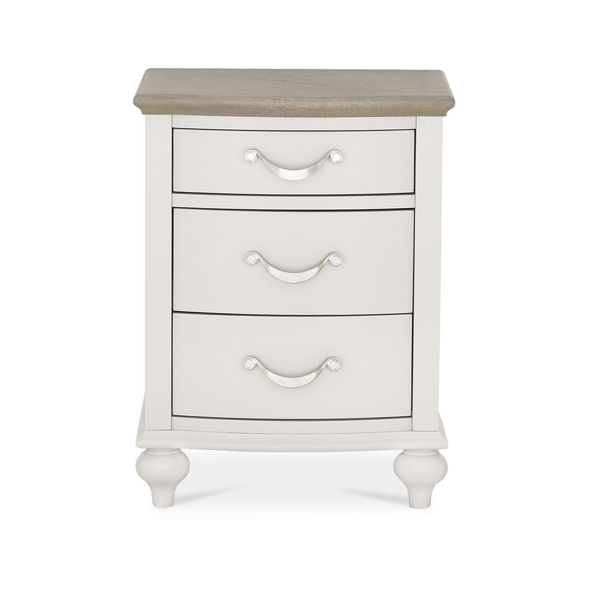 Toulouse 3 Drawer Bedside Goodyear Furniture